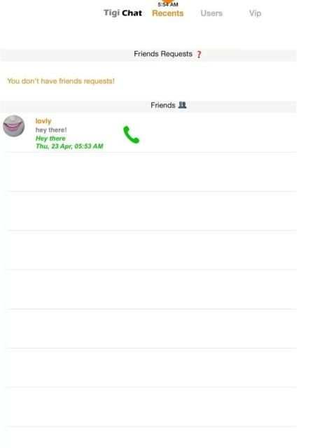 Tigi Chat : Public Chat&Social screenshot 7