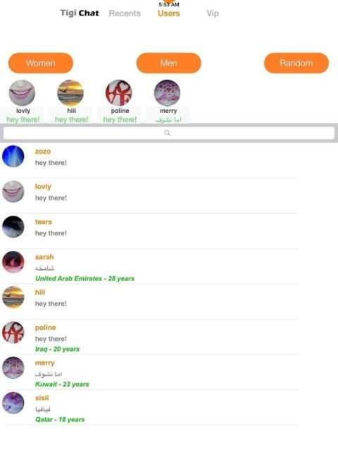 Tigi Chat : Public Chat&Social screenshot 9
