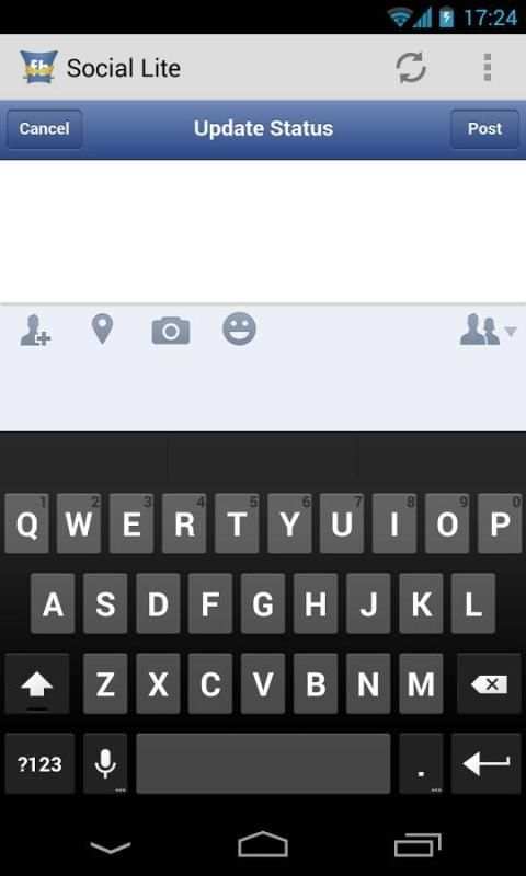 Social Lite скриншот 2