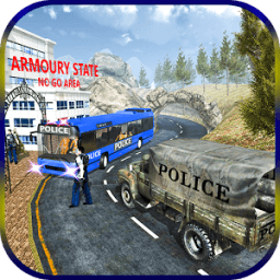 Police Bus Drive Prison Duty أيقونة