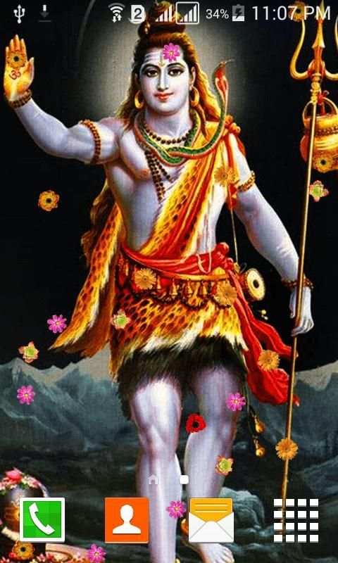 Lord Shiva Real Live Wallpaper скриншот 3
