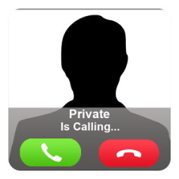 ikon Fake phone call