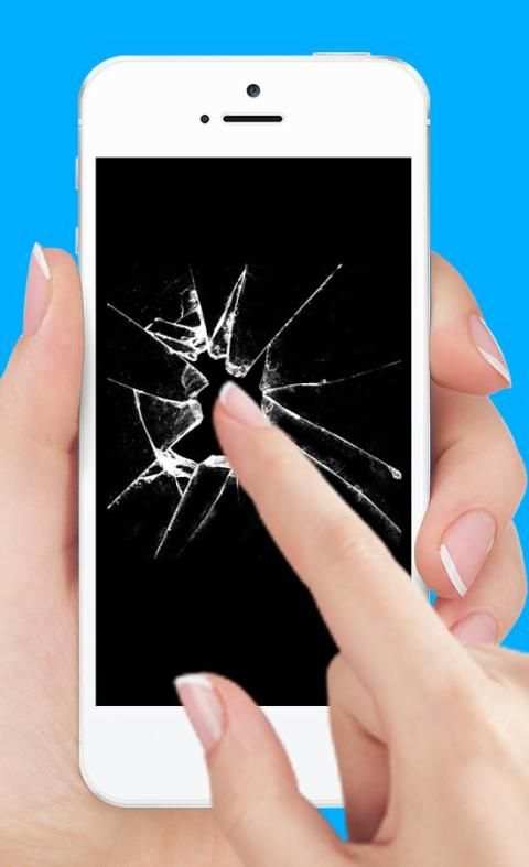 Broken Screen - Prank App screenshot 1