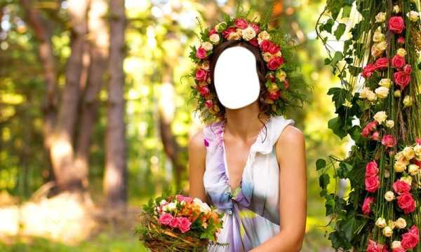Woman Hair Flowers Editor screenshot 3