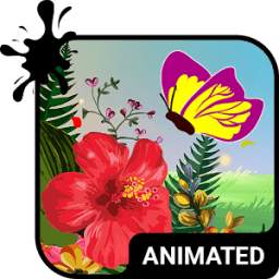 Butterflies Animated Keyboard