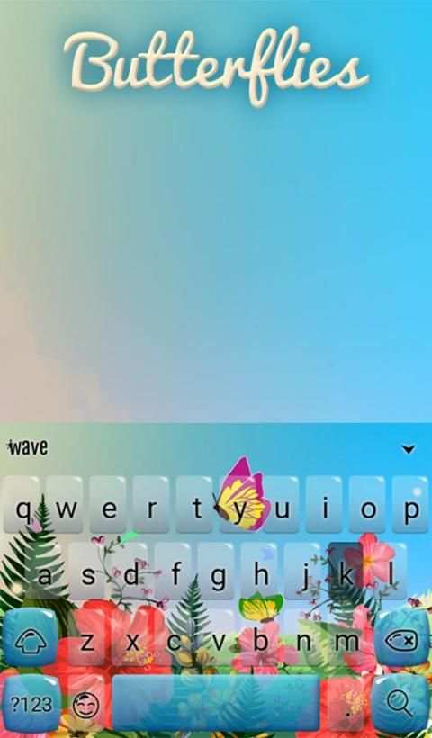 Kupu-kupu Animasi Papan Tuts screenshot 5
