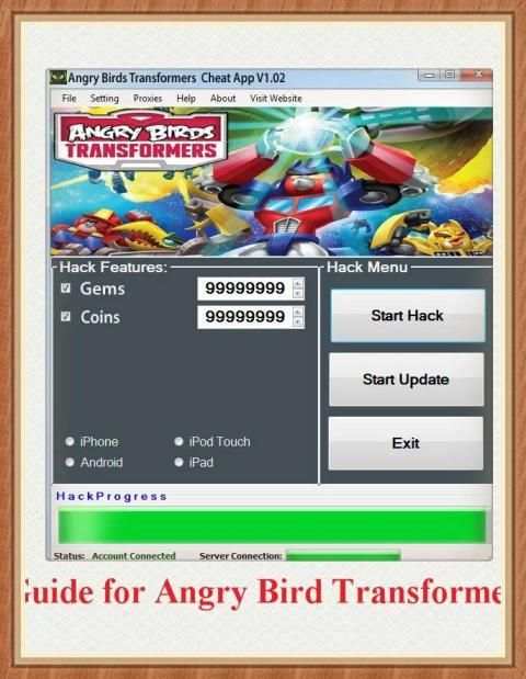 Guide 4 Angry Bird Transformer скриншот 2
