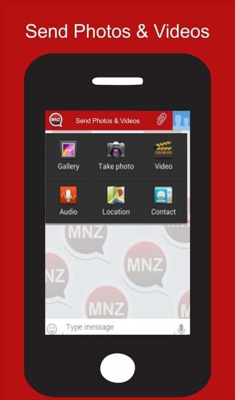 MNZ Messenger screenshot 2