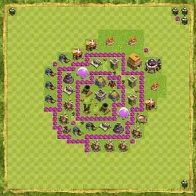 Best Base TH 6 COC screenshot 2