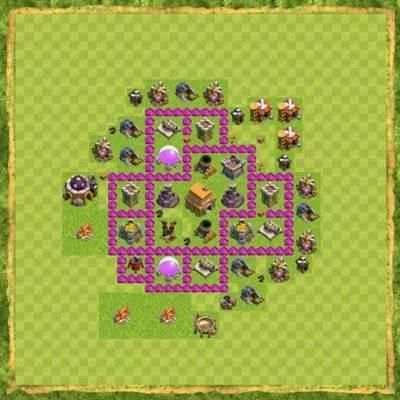 Best Base TH 6 COC screenshot 3