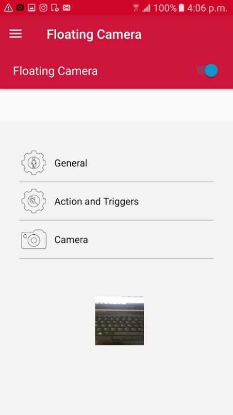 Mengambang Kamera Rekam Layar screenshot 4