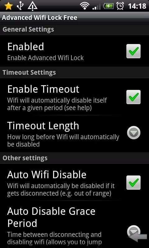 Advanced Wifi Lock (Free) स्क्रीनशॉट 2