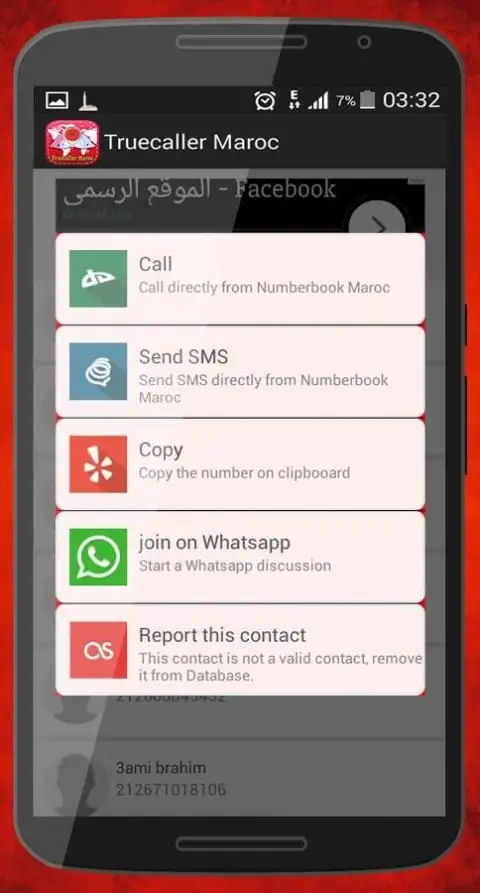Truecaller Maroc screenshot 3