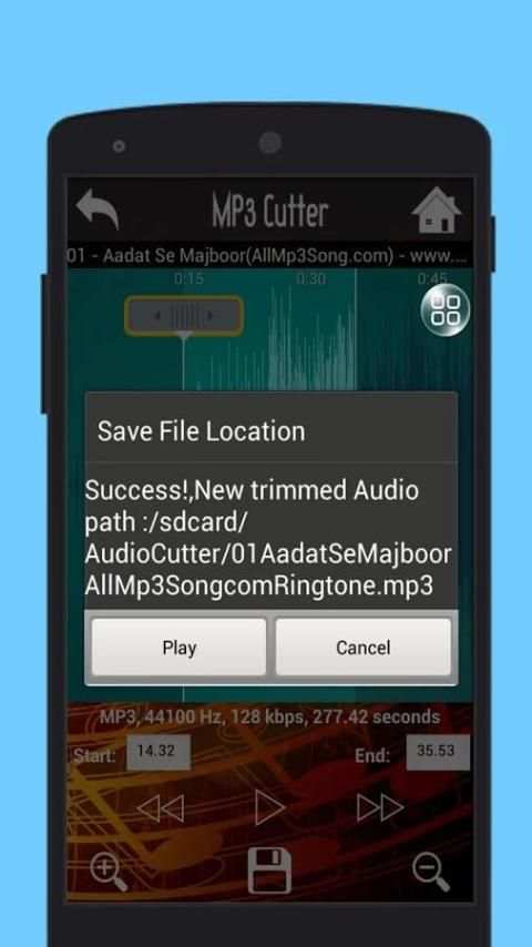 MP3 Cutter скриншот 4