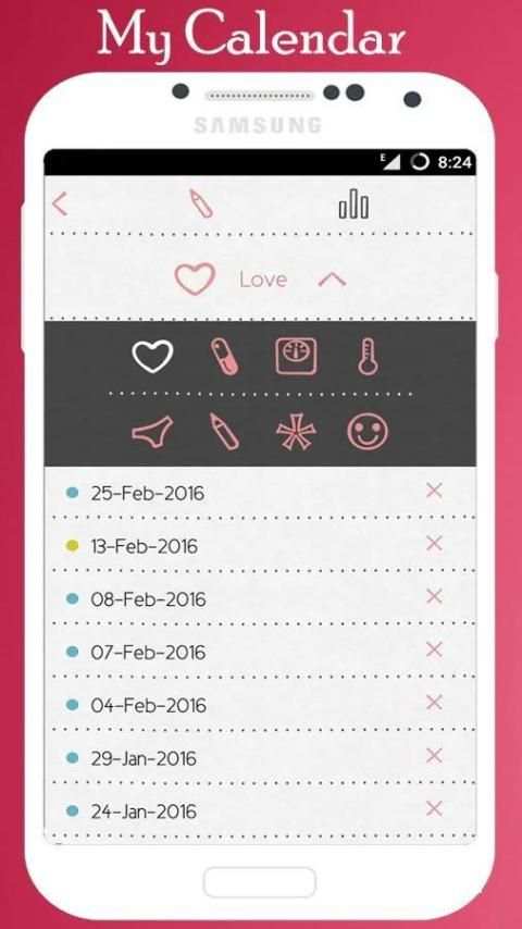 My Calendar Ovulation screenshot 4