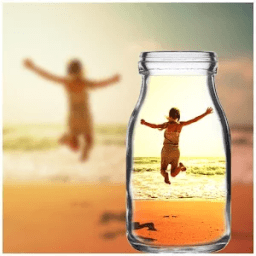 Photo Editor Blur Background आइकन