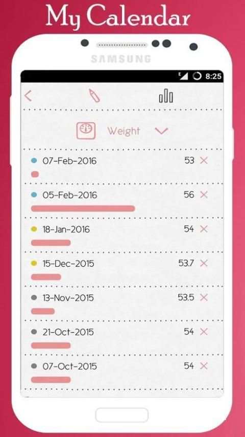 My Calendar Ovulation screenshot 2