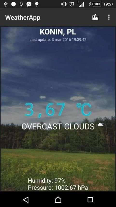 WeatherApp 3 تصوير الشاشة