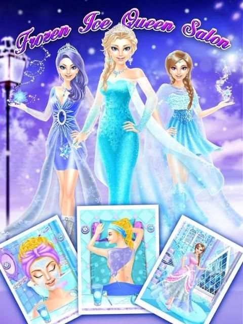 Frozen Ice Queen Salon screenshot 3