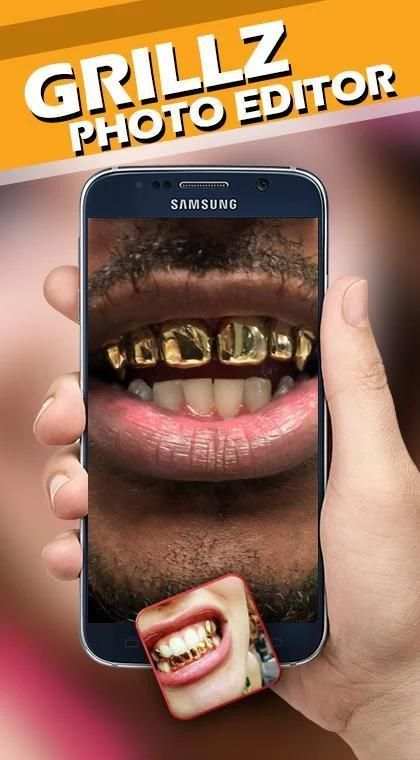 Grillz Teeth Camera screenshot 2