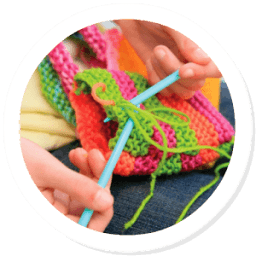 حياكة أيقونة