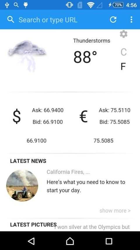 France Browser screenshot 1