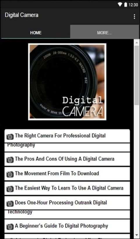 Digital Camera скриншот 1