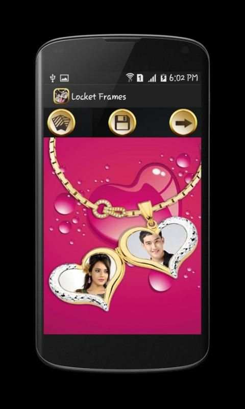 Tình yêu Locket PHOTOFRAMES screenshot 1