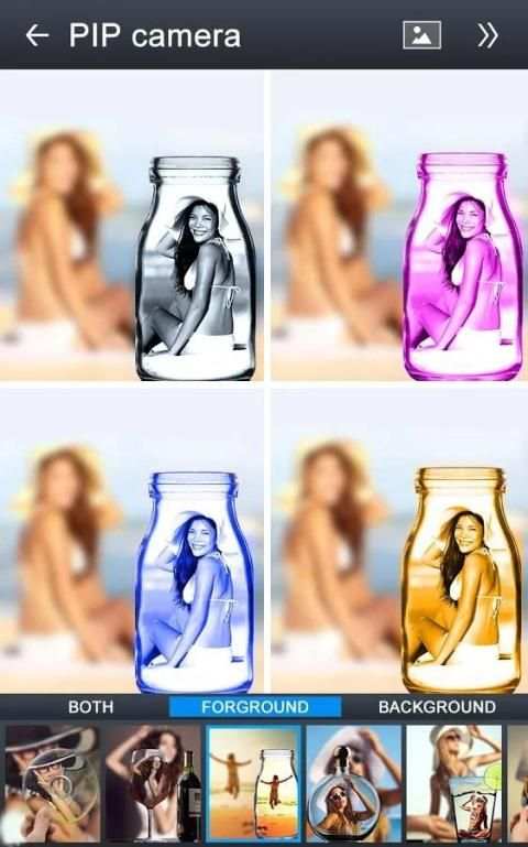 PiP Kamera Warna Efek - Editor screenshot 8