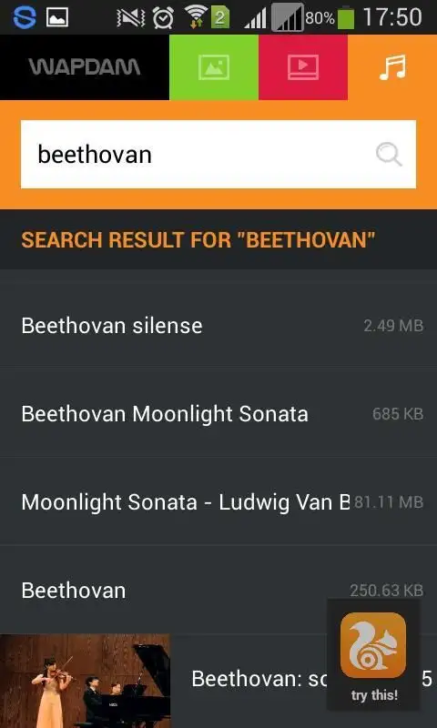 Wapdam Downloader screenshot 1