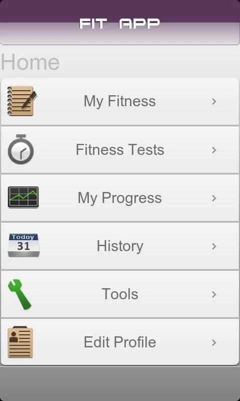 Fit App lite 6 تصوير الشاشة