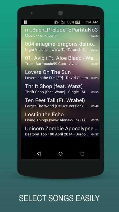 Mp3 Player 4 تصوير الشاشة