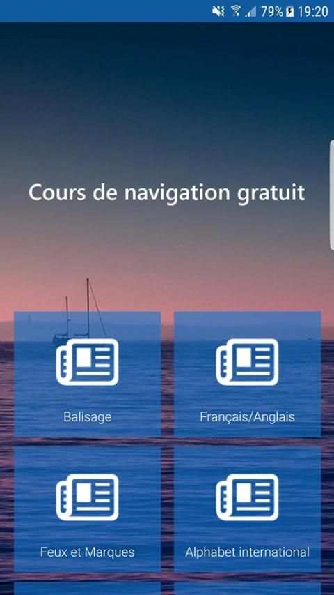 Cours de navigation maritime скриншот 3
