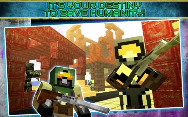 Cube King FPS: Taken Destiny screenshot 3