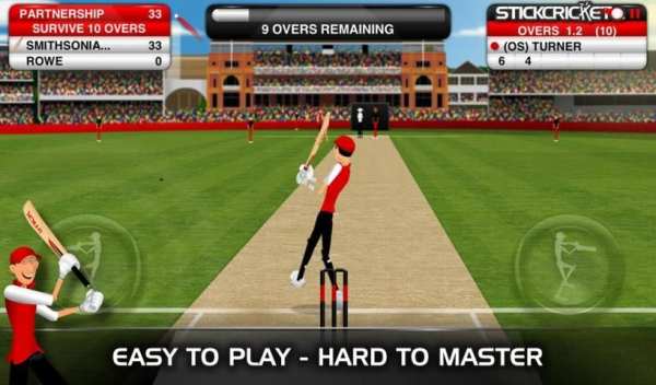 Stick Cricket Partnerships स्क्रीनशॉट 10