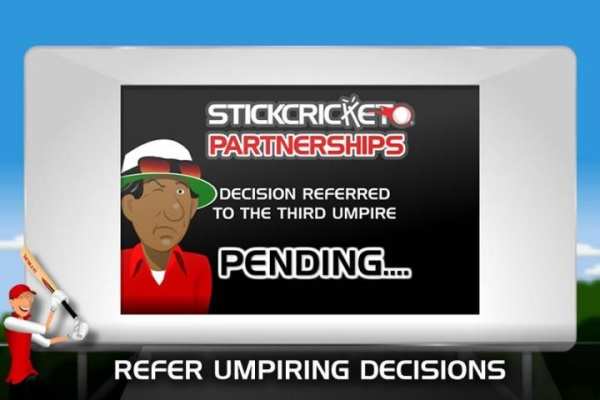 Stick Cricket Partnerships स्क्रीनशॉट 3