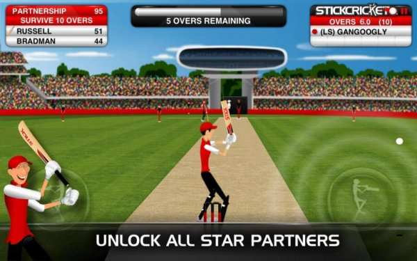 Stick Cricket Partnerships स्क्रीनशॉट 11