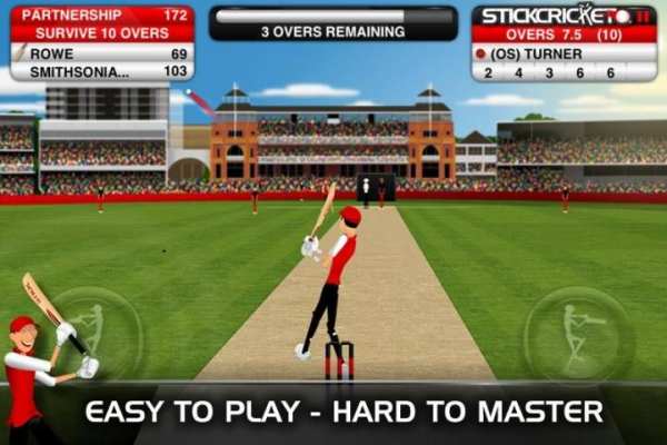 Stick Cricket Partnerships स्क्रीनशॉट 5