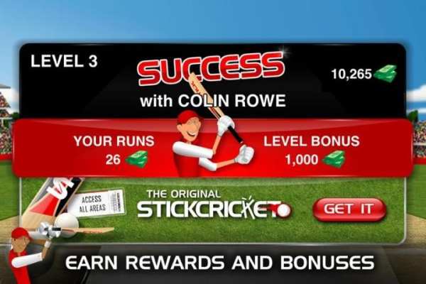 Stick Cricket Partnerships स्क्रीनशॉट 2
