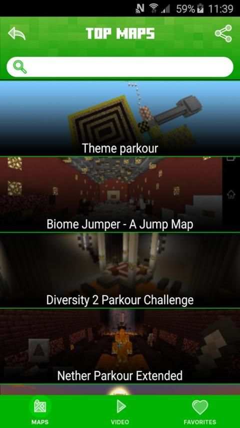 Maps for Minecraft PE Parkour screenshot 3