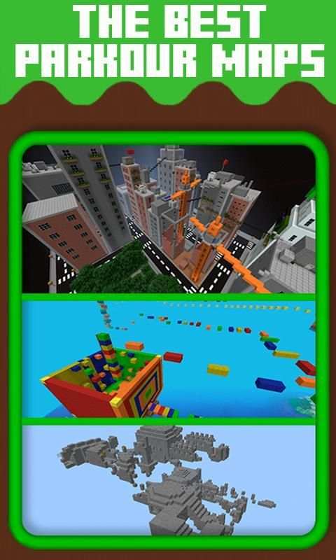 Maps for Minecraft PE Parkour screenshot 5