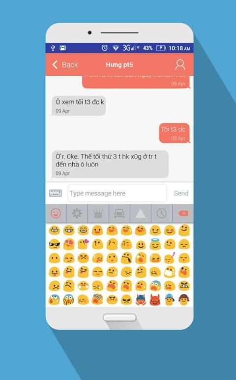 SMS Messenger for Android screenshot 2