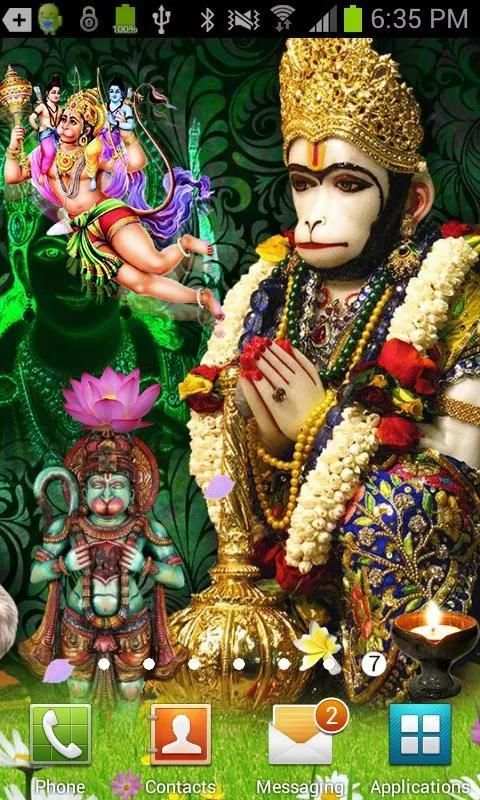 Jai HANUMAN HQ Live Wallpaper स्क्रीनशॉट 2