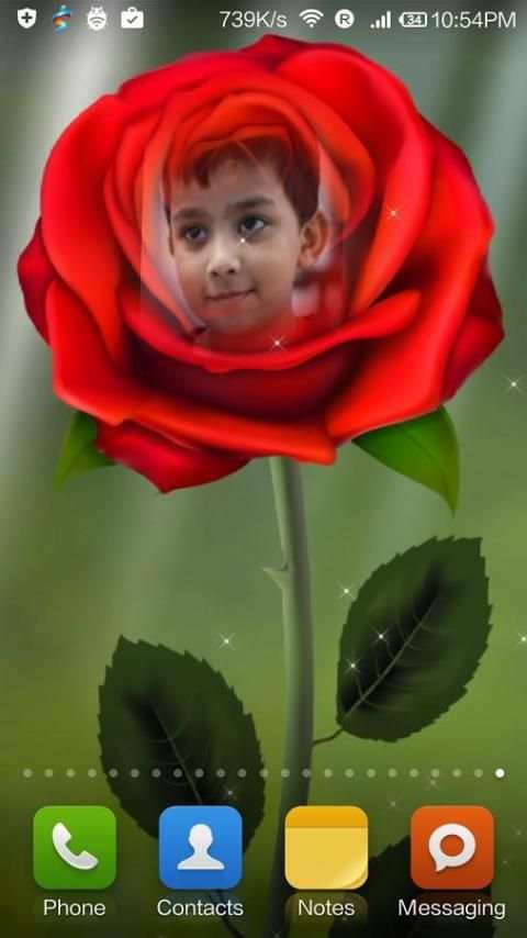 Rose My Photo Live Wallpaper screenshot 3