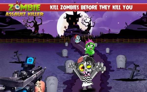 Zombie Assault Killer Free screenshot 3