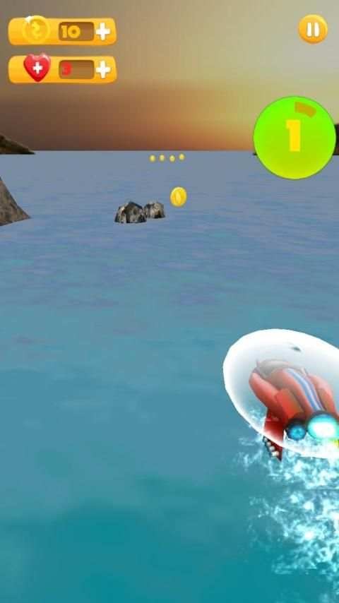 Speed Boat Racing 3D screenshot 1