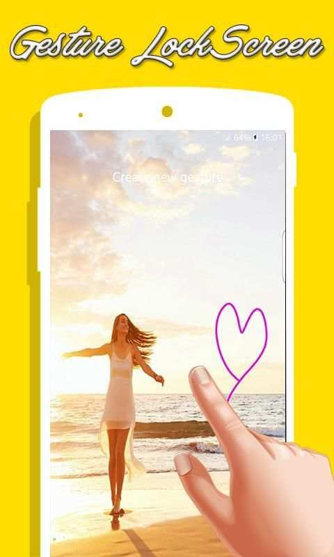 Gesture Lock Screen 2 تصوير الشاشة