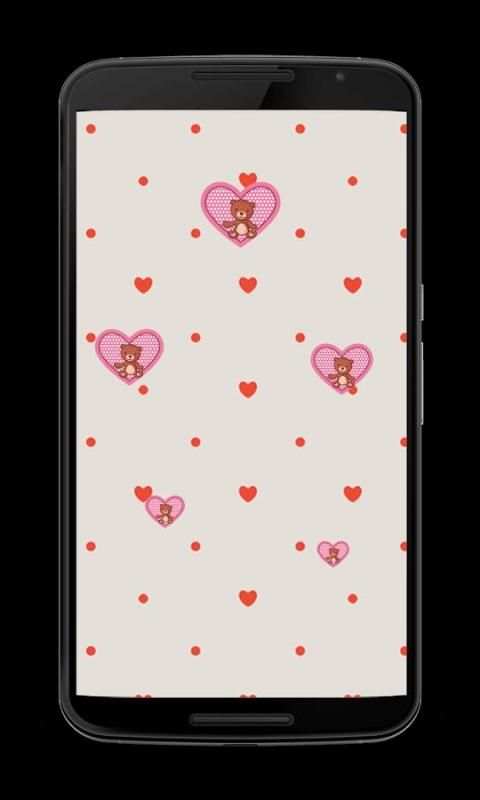 Teddy bear Hearts Wallpapers screenshot 3