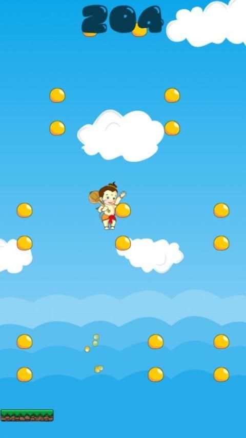 Happy Hanuman Jump-Indian game screenshot 2