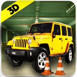 ikon Jip Mendorong Parkir simulator